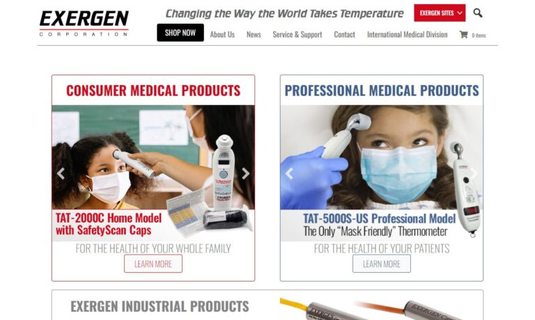 Exergen Corporation Industrial Division